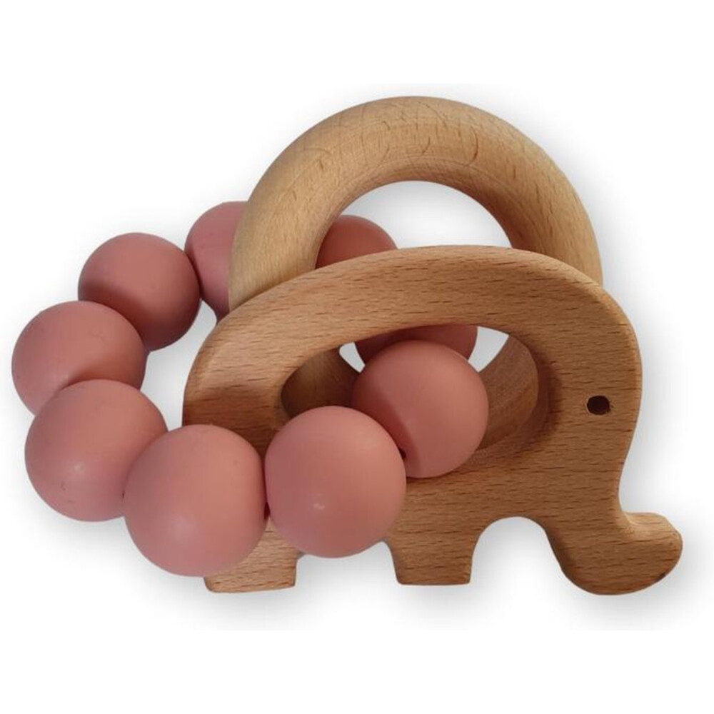 Chewies&more Bijtring&Rammelaar Blush