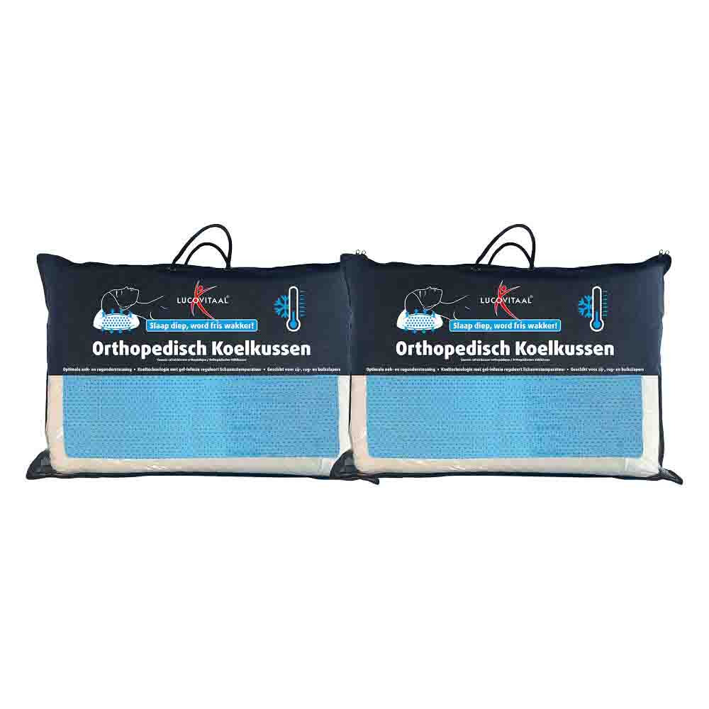 2x Lucovitaal Koelkussen Orthopedisch