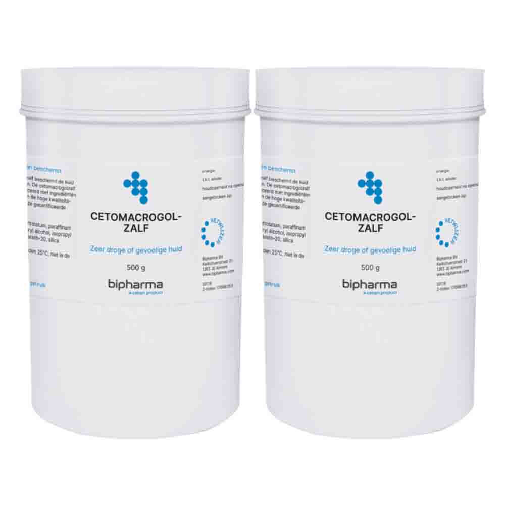 2x Bipharma Cetomacrogolzalf 500 gr