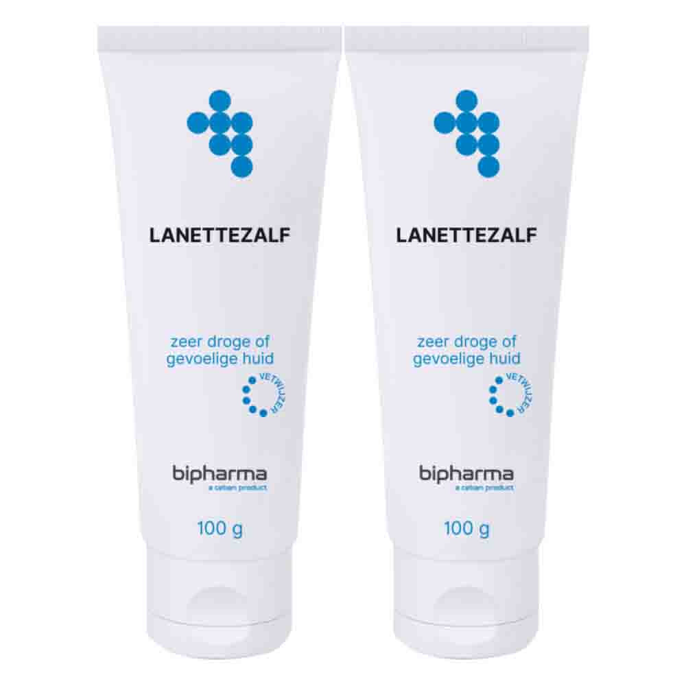 2x Bipharma Lanettezalf 100 gr