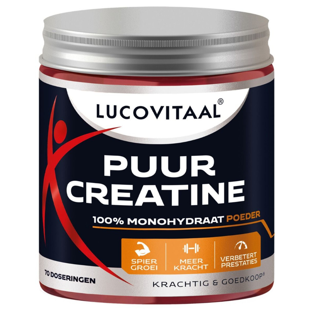 Lucovitaal Creatine Monohydraat Poeder Puur 210 gr