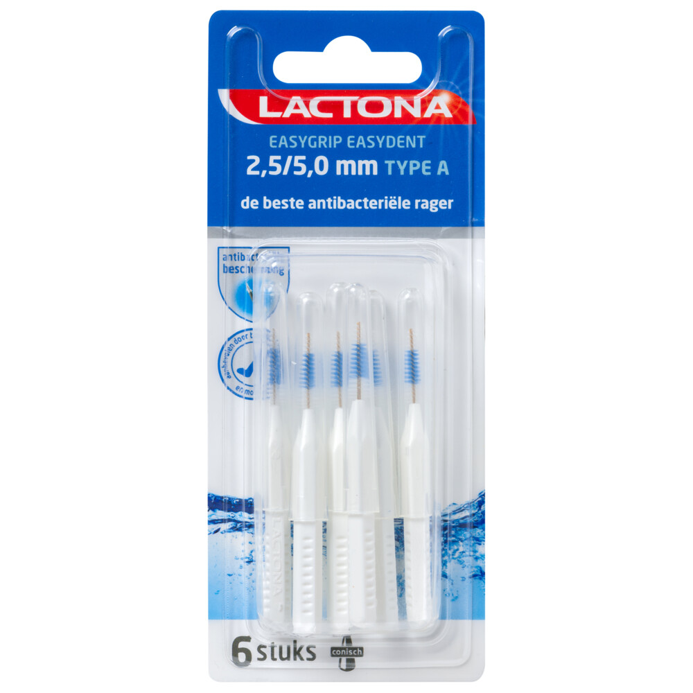 Lactona EasyGrip Ragers A Wit 2.5-5 mm 6 stuks