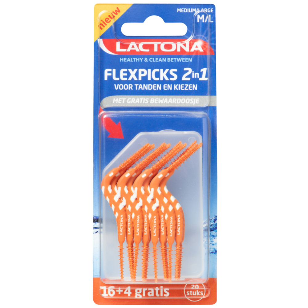 Lactona FlexPick 2in1 M/L 20 stuks