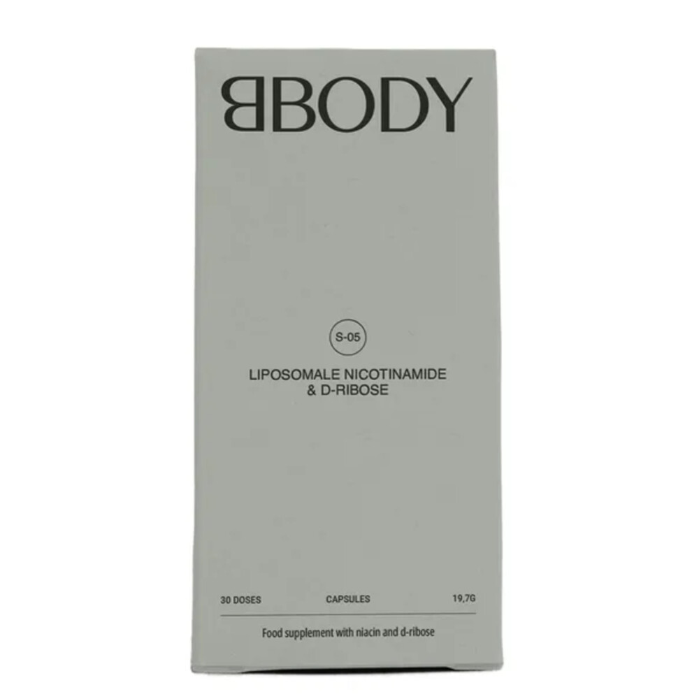 Gratis Verzending: BBODY Liposomale Nicotinamide + D-Ribose 30 capsules