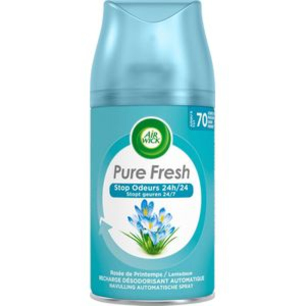 6x Air Wick Freshmatic Pure Fresh Navulling 250 ml