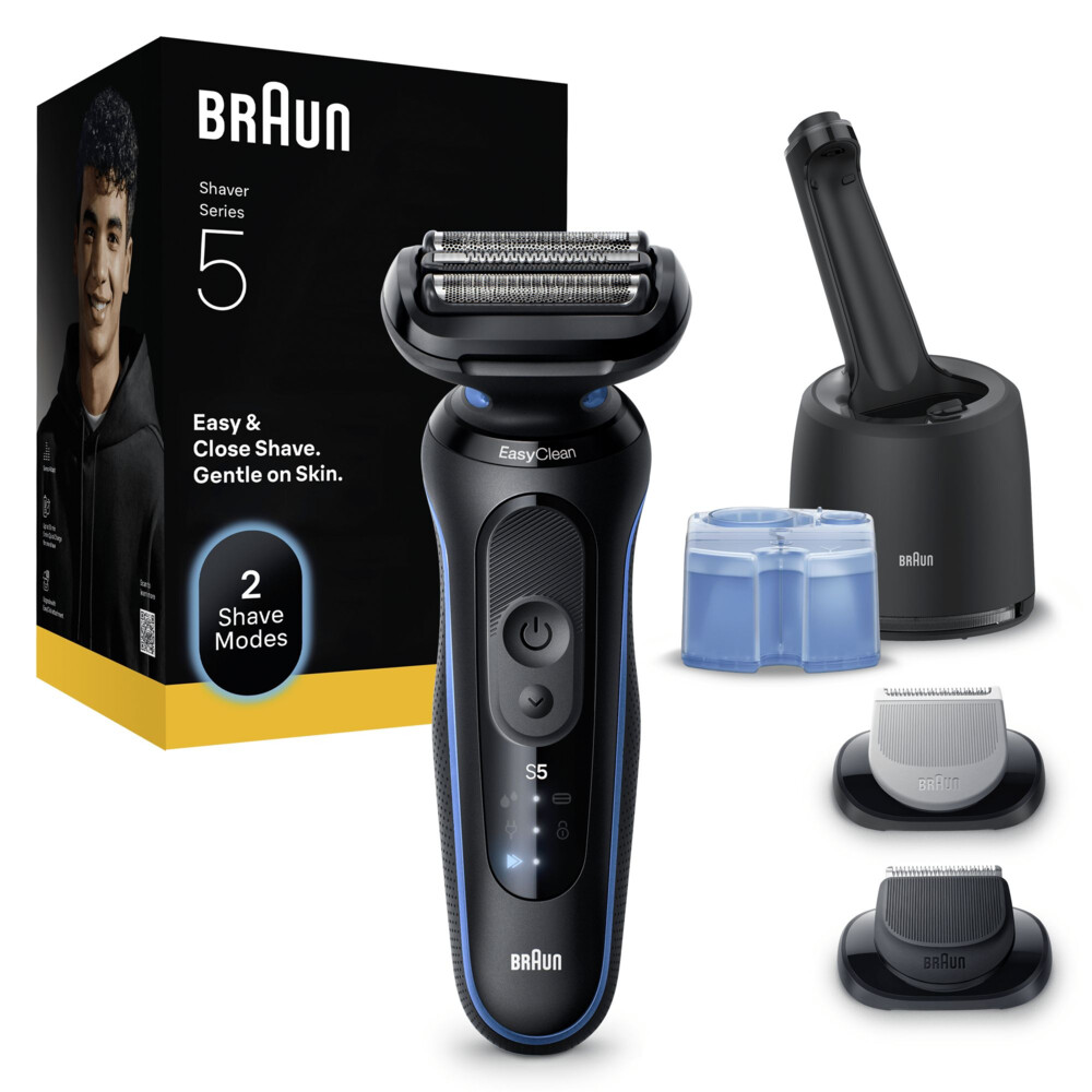 Braun Elektrisch Scheerapparaat Series 5 52-B7650CC Blauw, foto 2