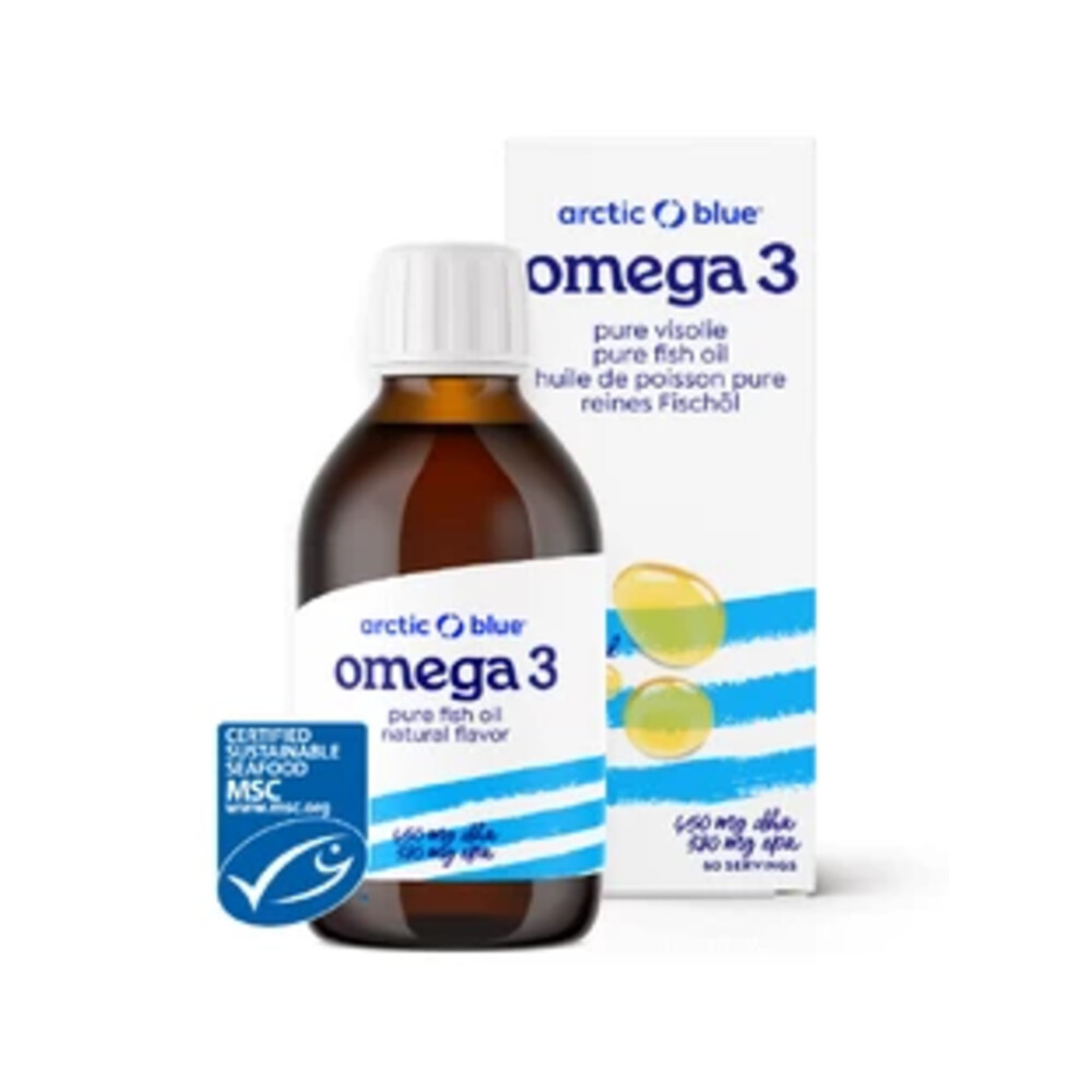 Gratis Verzending: Arctic Blue Visolie Omega-3 DHA 450mg&EPA 380mg 300 ml