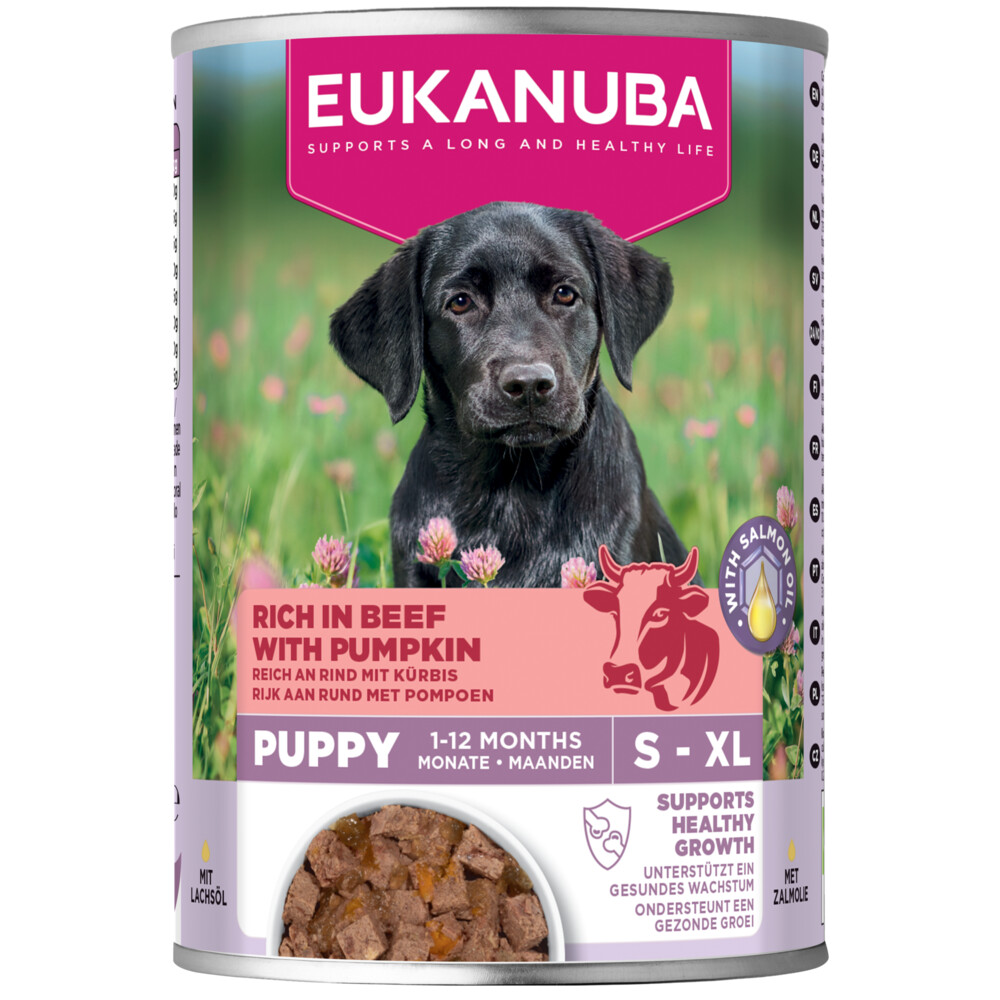Eukanuba Life Care Dog Hondenvoer Nat Puppy Beef&Pumpkin 400 gr