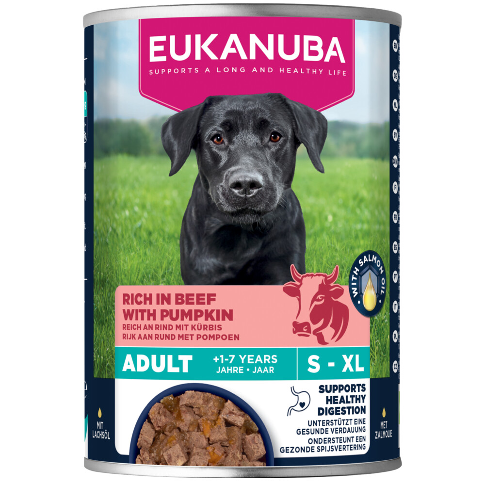 Eukanuba Life Care Dog Hondenvoer Nat Adult Beef&Pumpkin 400 gr