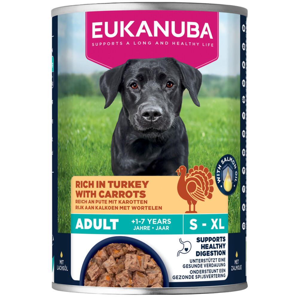 Eukanuba Life Care Dog Hondenvoer Nat Adult Turkey&Carrot 400 gr