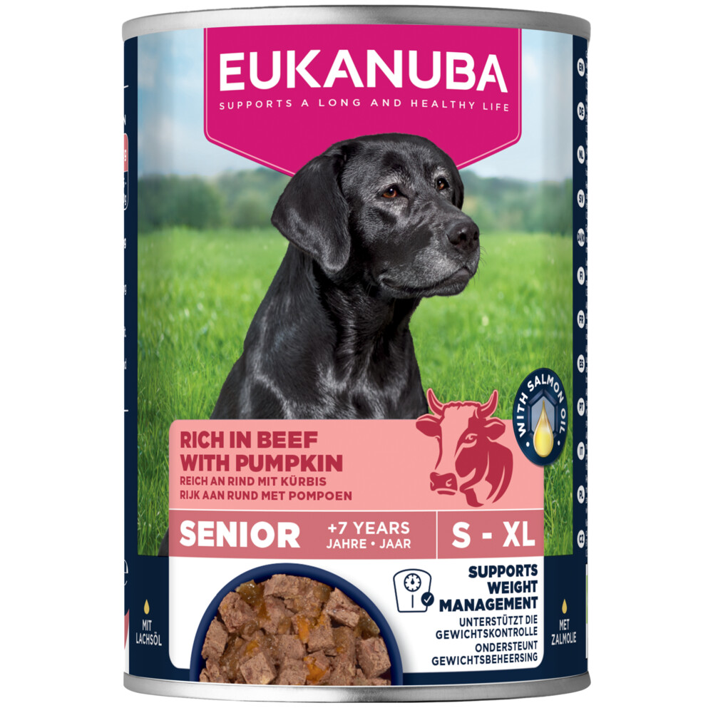 Eukanuba Life Care Dog Hondenvoer Nat Senior Beef&Pumpkin 400 gr