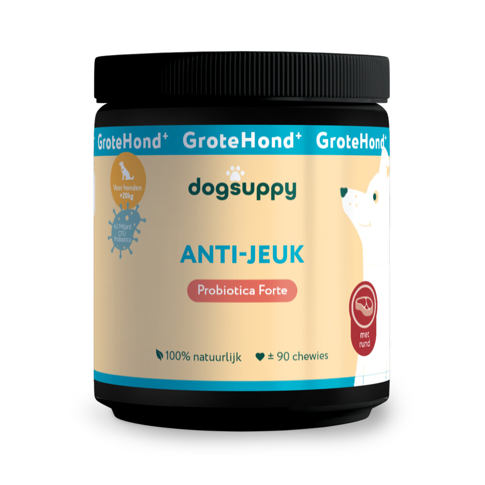 DogSuppy Grote Hond Anti Jeuk Rund 90 stuks