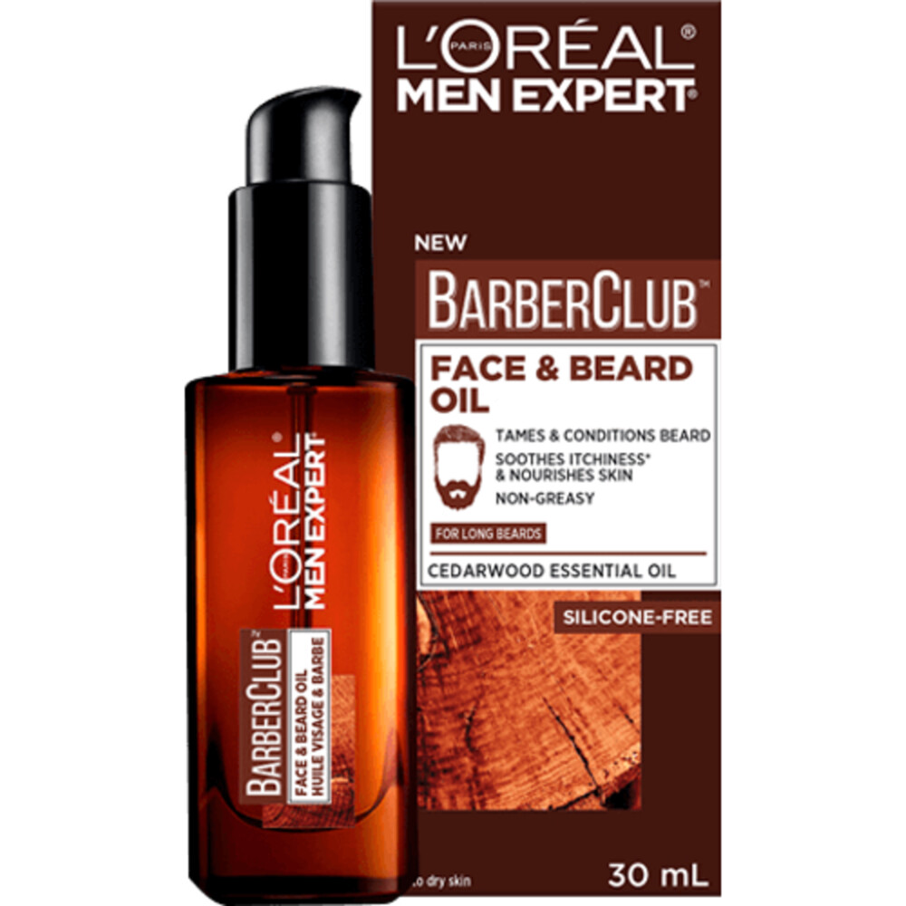 L'Oréal Men Expert Barberclub Baard&Gezichtsolie 30 ml