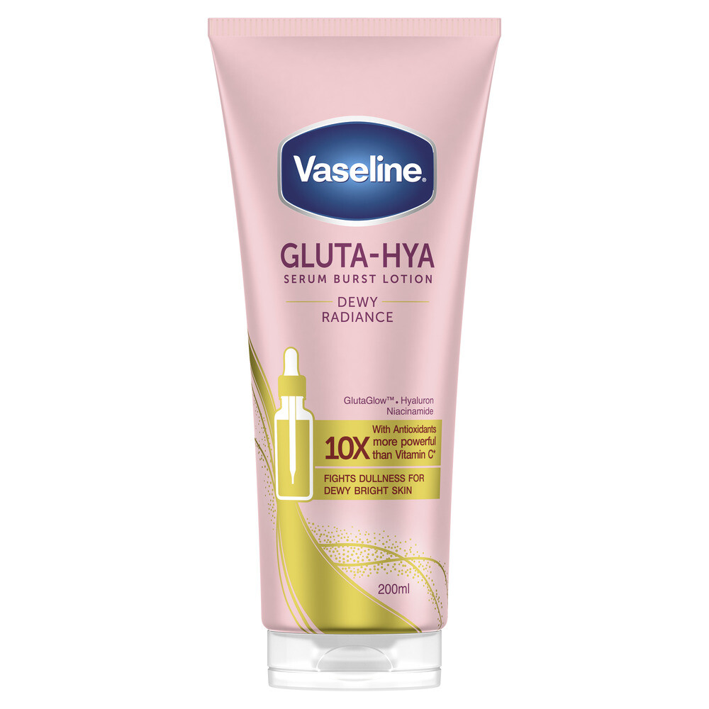 2+1 gratis: Vaseline Gluta-Hya Serum Dewy Radiance 200 ml