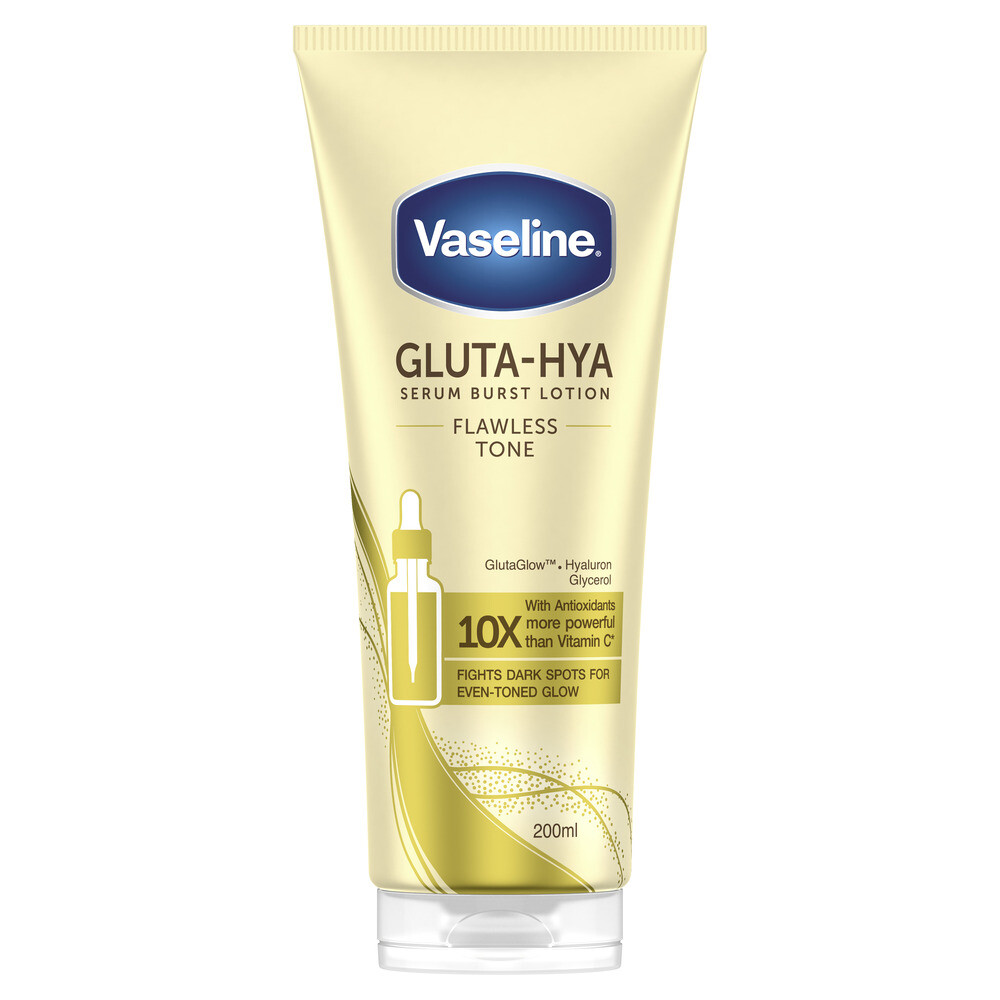 2+1 gratis: Vaseline Gluta-Hya Serum Flawless Glow 200 ml