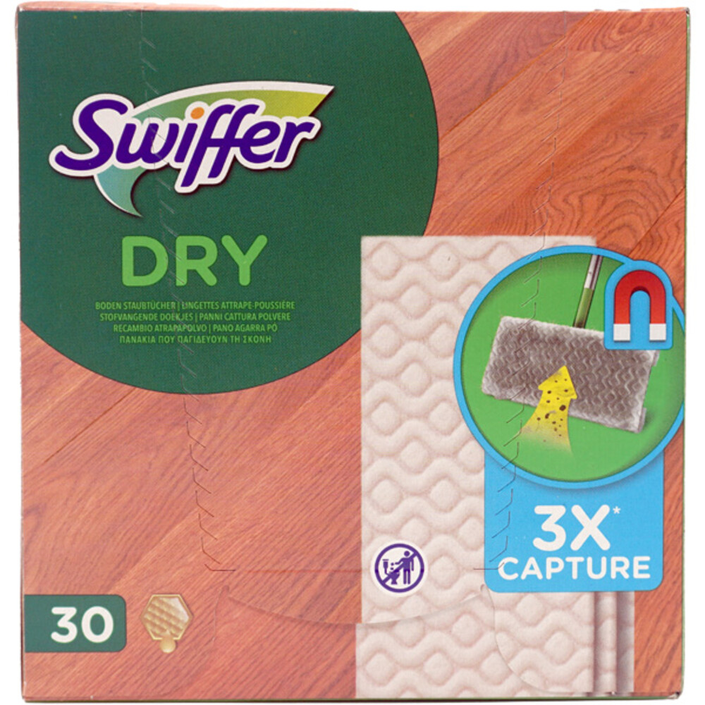 Swiffer Vloerreiniger Droge Doekjes Voor Parket - 90 Navullingen