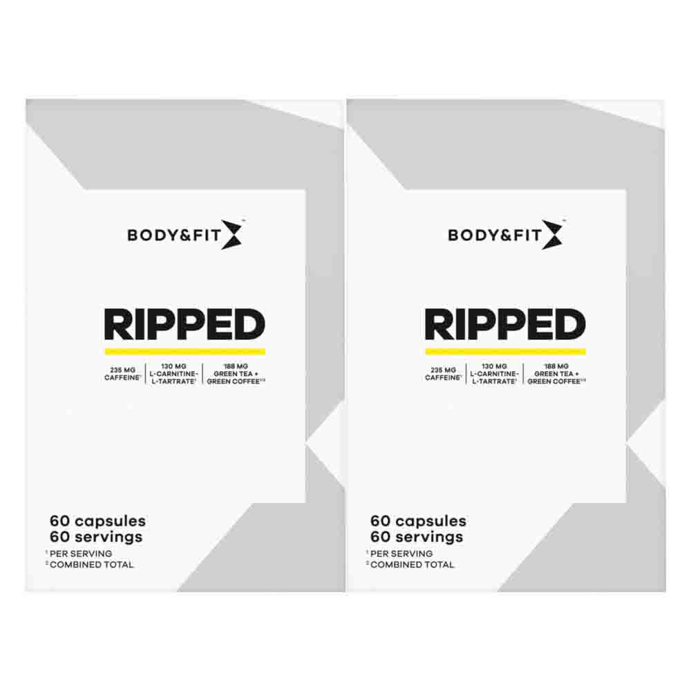 2x Body & Fit Ripped 60 capsules