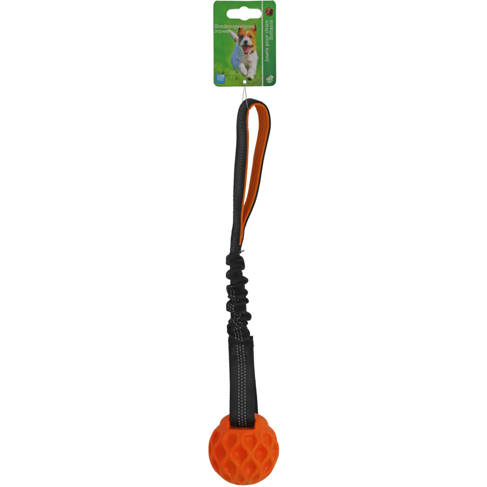 Boon Apporteerbal Oranje Thermoplastisch Rubber + Stretchlus + Piep 7 cm