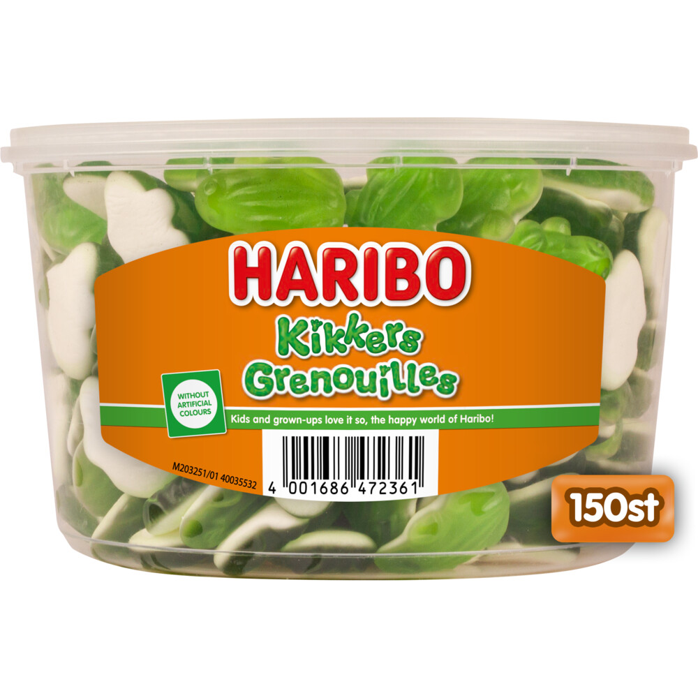Haribo Kikkers 150 stuks