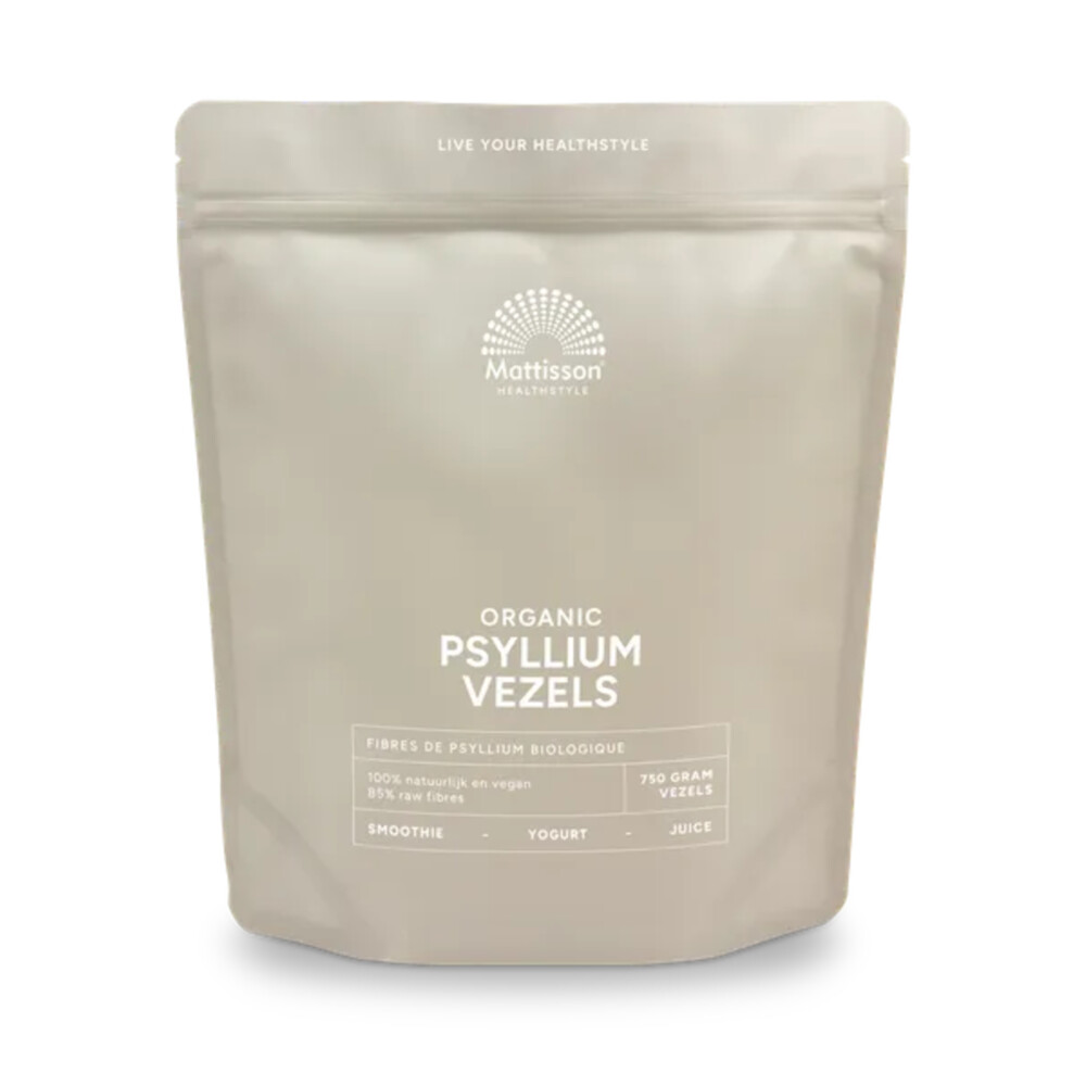 Mattisson Psylliumvezels Organic 750 gr