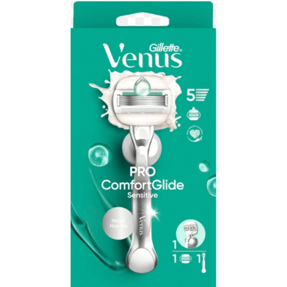 Gillette Venus Scheersysteem ComfortGlide Sensitive 1 set