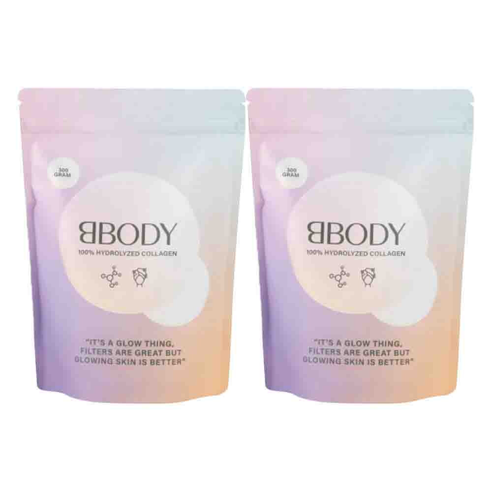 2x BBODY Collageen Tripeptide Hydrolyzed 300 gr