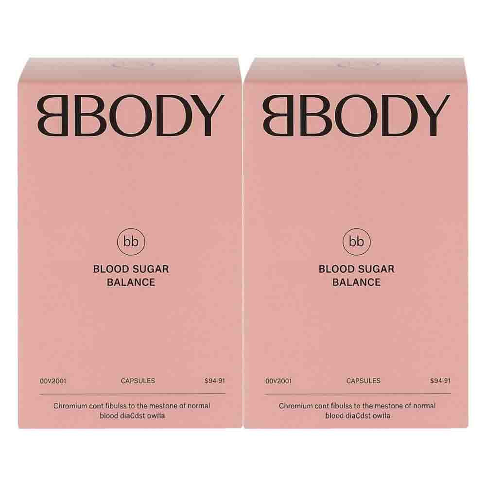 2x BBODY Blood Sugar Balance 60 capsules