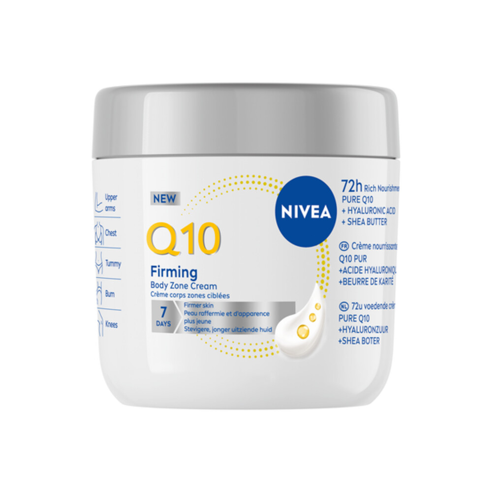 1+1 gratis: NIVEA Verstevigende Body Zone Q10 Crème 400ml