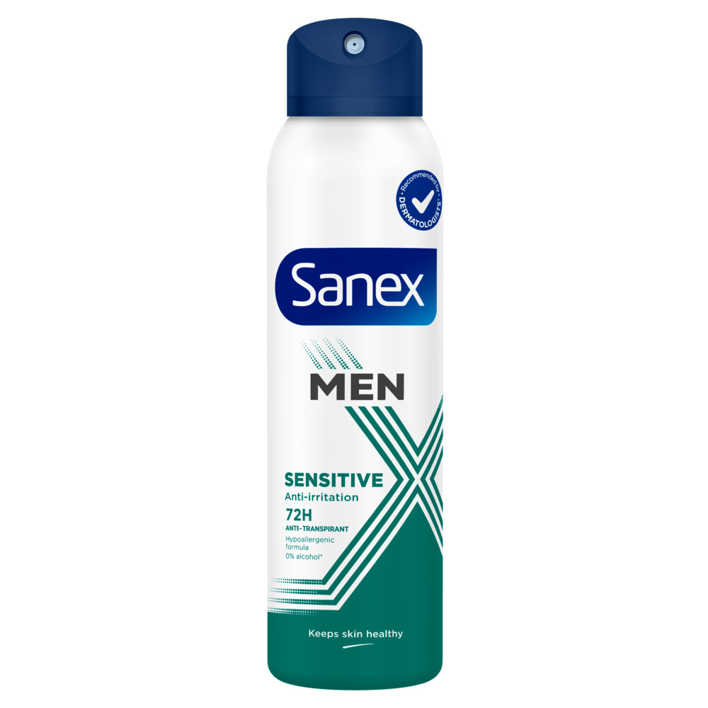 Sanex Deodorant Spray Men 72H Sensitive 200 ml