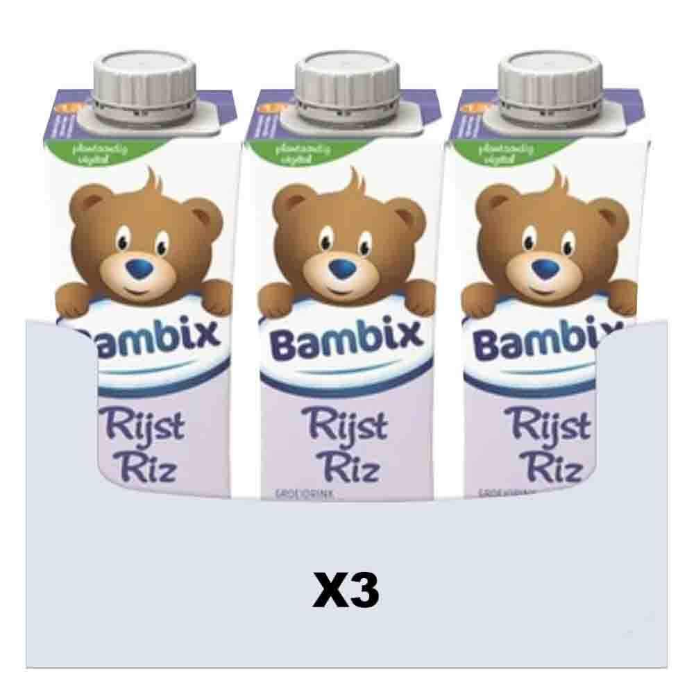 3x Bambix Rijst Riz (1-3 Jaar) 750 ml
