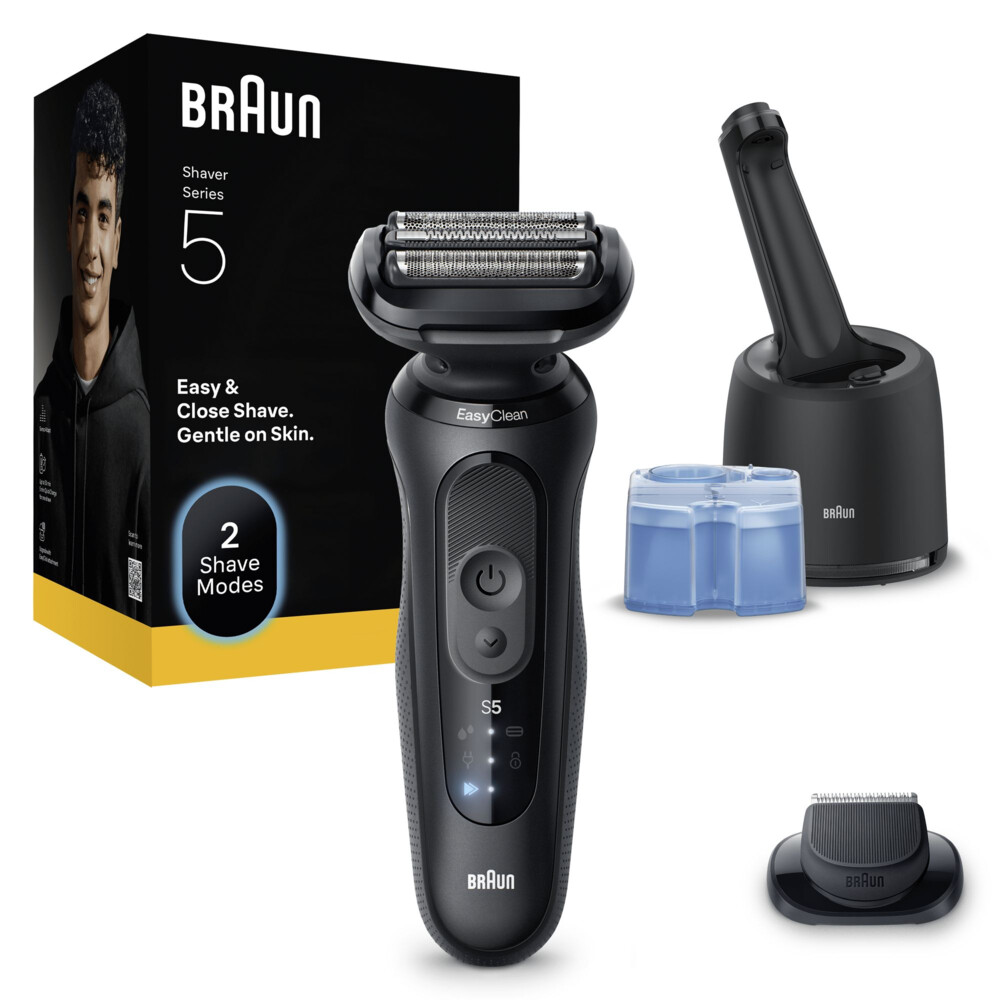 Braun Elektrisch Scheerapparaat Series 5 52-N7200CC Zwart, foto 2