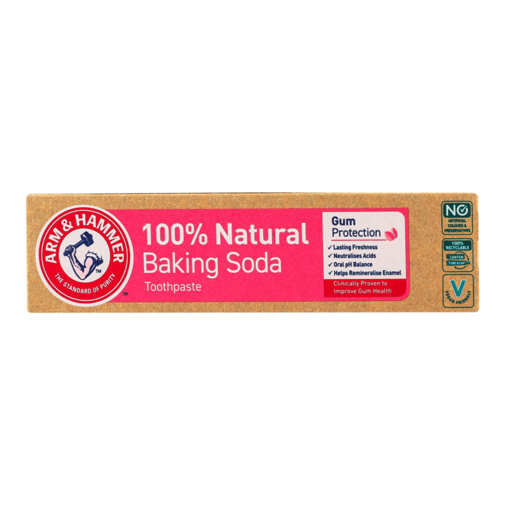 Arm&Hammer Tandpasta 100% Natural Gum Protection 75 ml