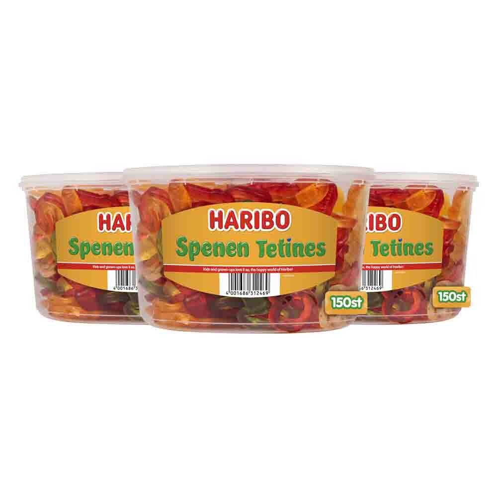 3x Haribo Spenen 150 stuks