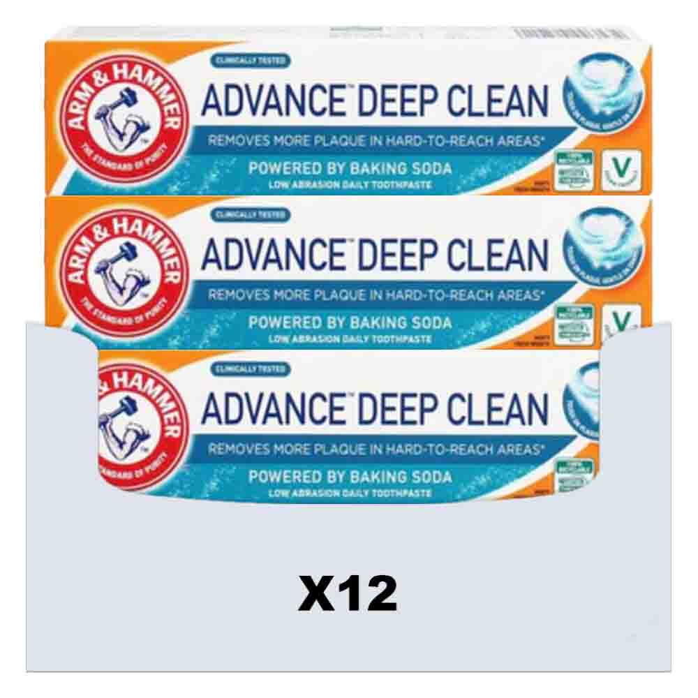 12x Arm&Hammer Tandpasta Deep Clean 75 ml