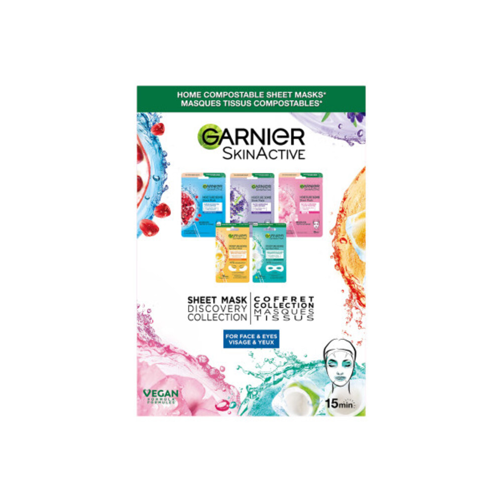 Garnier SkinActive Mask Discovery Set 5 stuks