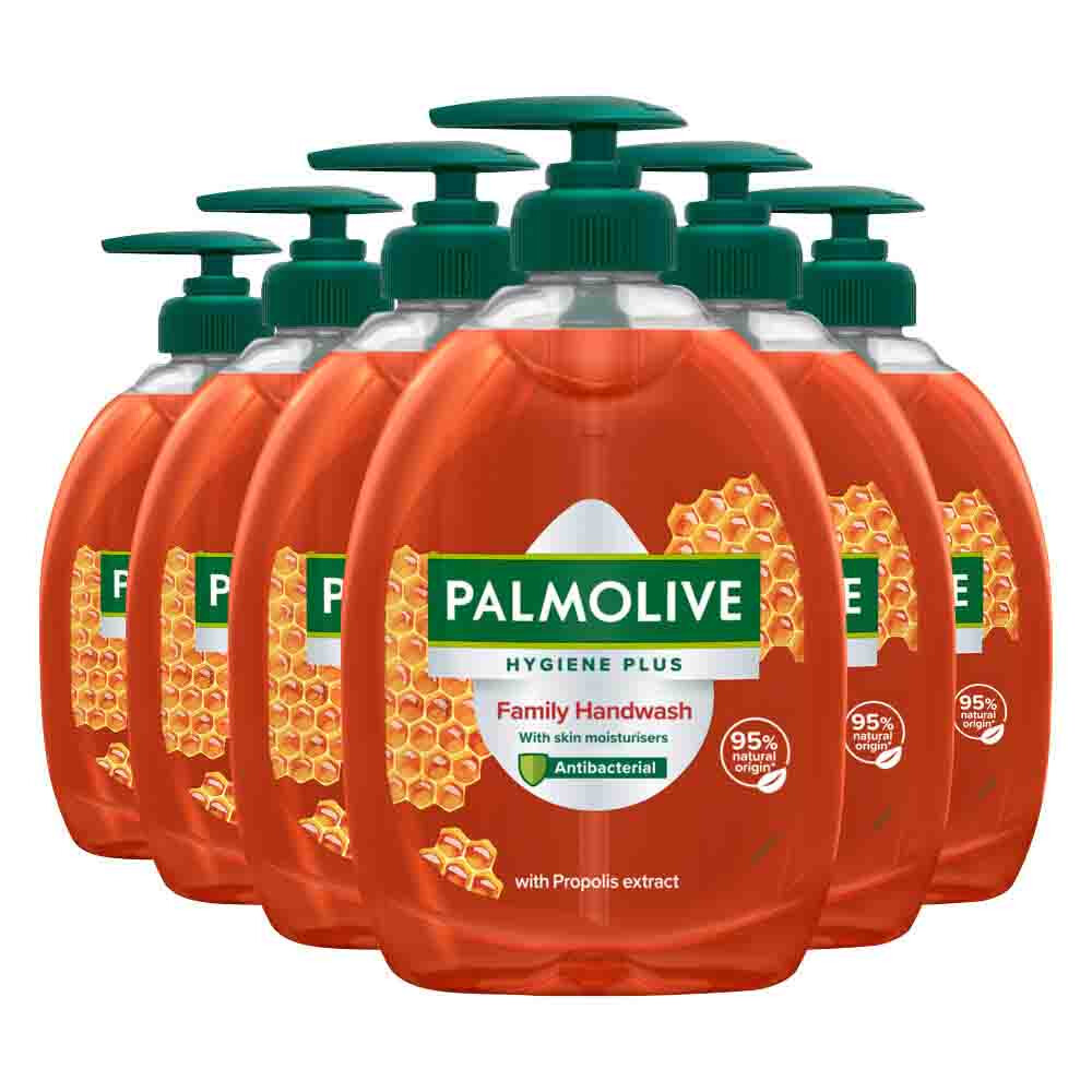6x Palmolive Handzeep Hygiëne Plus Family Handwash 300 ml