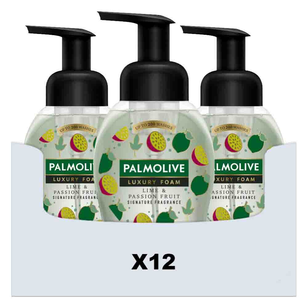 12x Palmolive Handzeep Luxury Foam Lime Mint 250 ml
