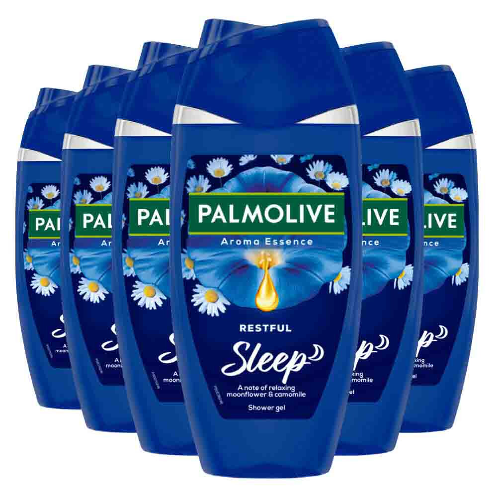 6x Palmolive Douchegel Aroma Essence Sleep 250 ml