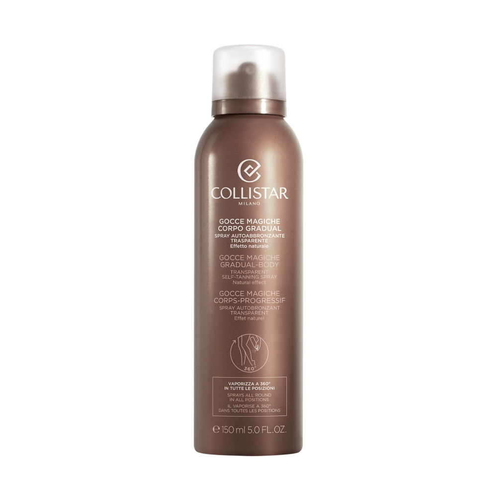 2e halve prijs: Collistar Gradual Body Transparent Self-Tanning Spray Magic Drops 150 ml