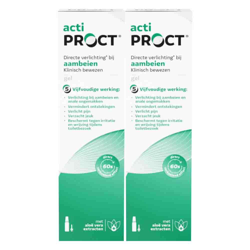 2x ActiProct Aambeien Gel 45 ml