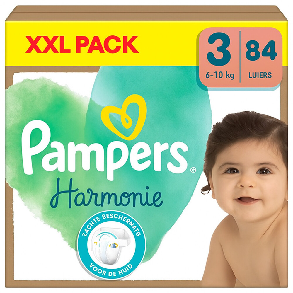 Pampers Harmonie Luiers Maat 3 (6-10kg) 84 stuks