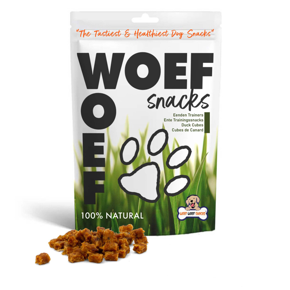 Woef Woef Hondensnack Eend Trainers S 100 gr