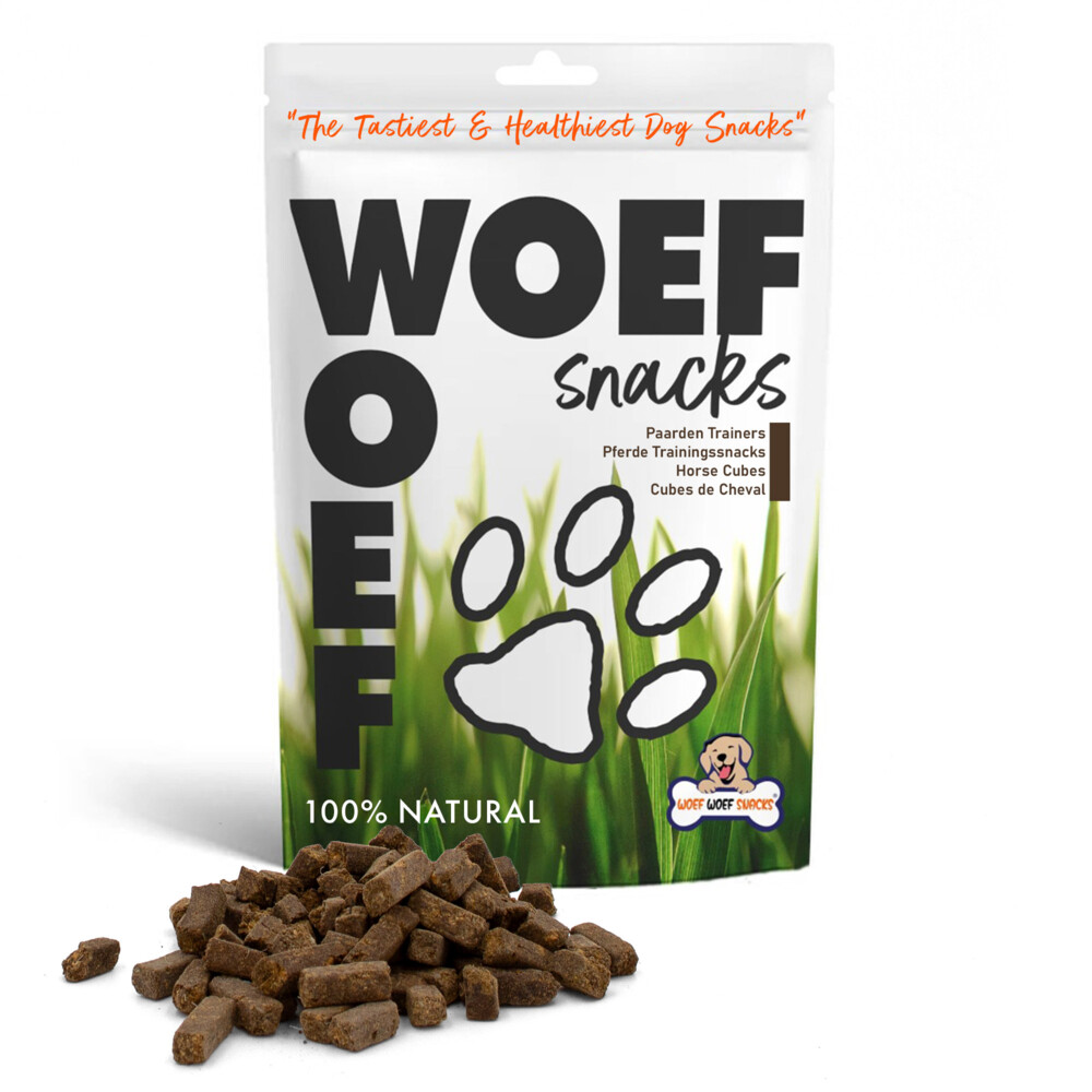 Woef Woef Hondensnack Paarden Trainers M 400 gr
