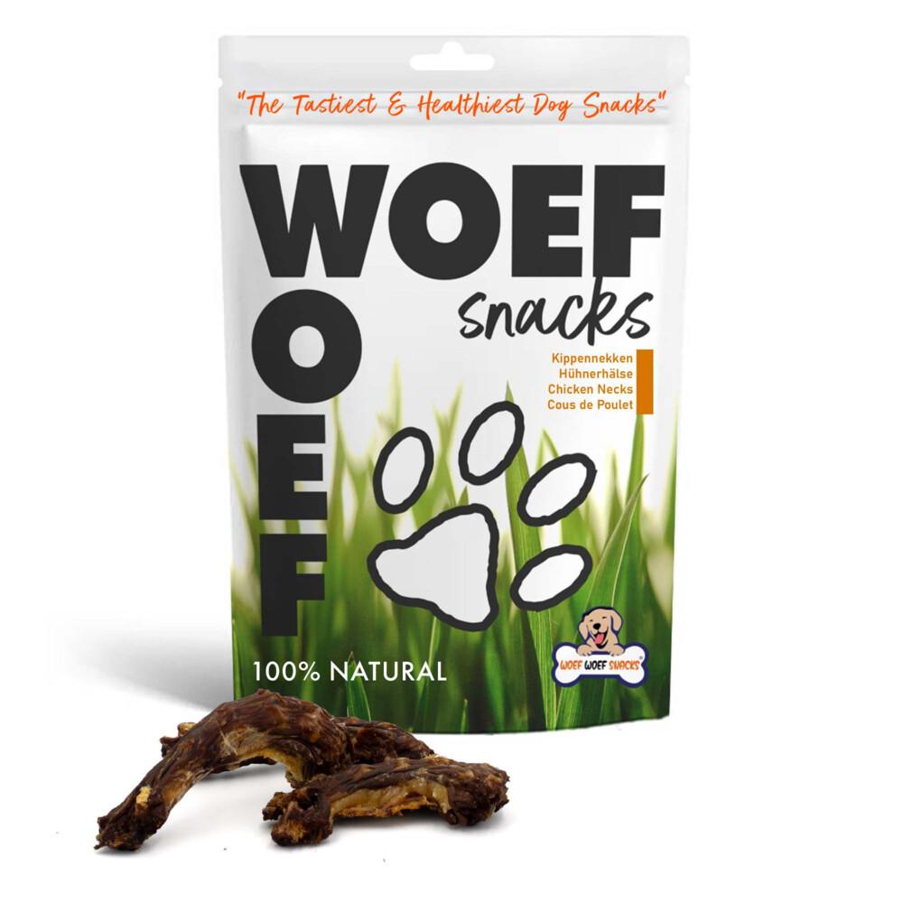 Woef Woef Hondensnack Kippennekken S 100 gr