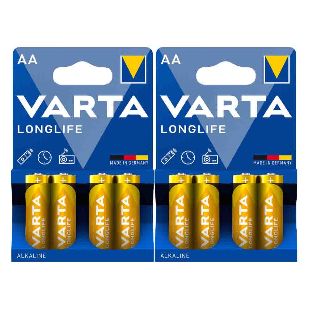 2x Varta Longlife Aa Blister 4 Stuks thumbnail