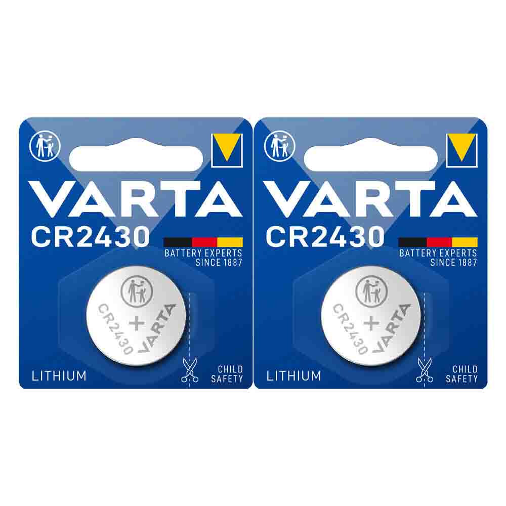 2x Varta Lithium Coin CR2430 Blister