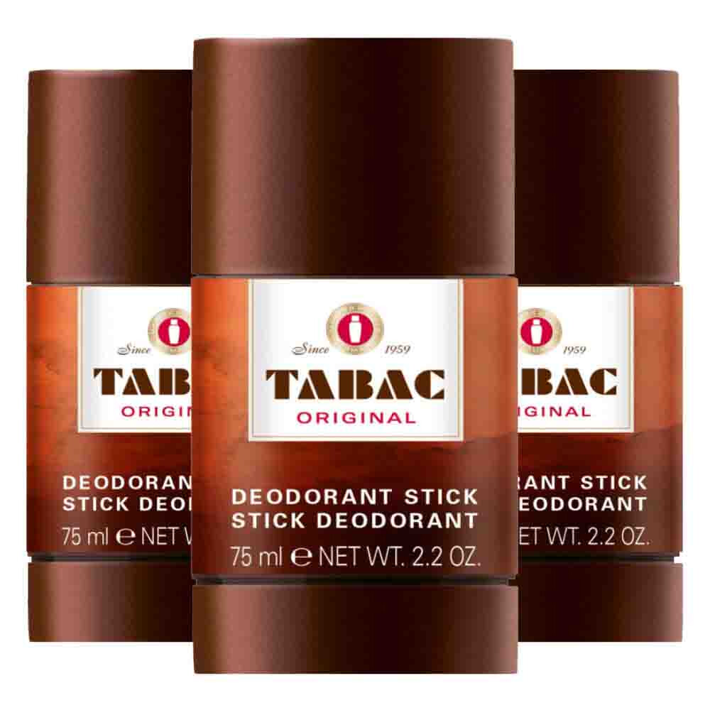 3x Tabac Original Deodorant Stick 75 ml