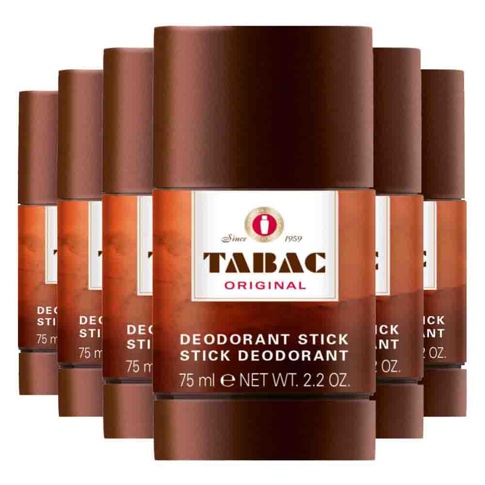 6x Tabac Original Deodorant Stick 75 ml