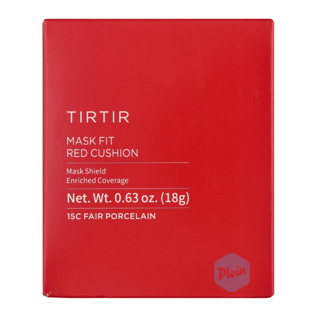 TIRTIR Mask Fit Red Cushion Foundation SPF40 15C Fair Porcelain 18 gr