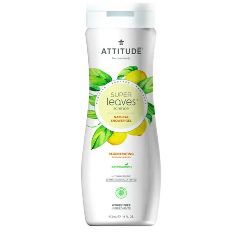 Attitude Douchegel Regenerating Lemon Leaves 473 ml